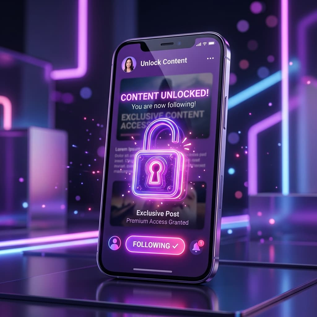 How to Ask Followers to Follow Before Unlocking Content on Instagram